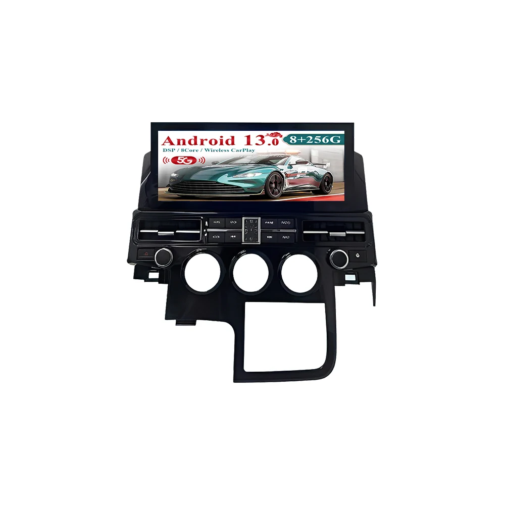 12.3 inch For Toyota Hiace 2019 Car auto carplay Android 13.0 Radio Multimedia Player GPS navigation touch screen WIFI Head Unit