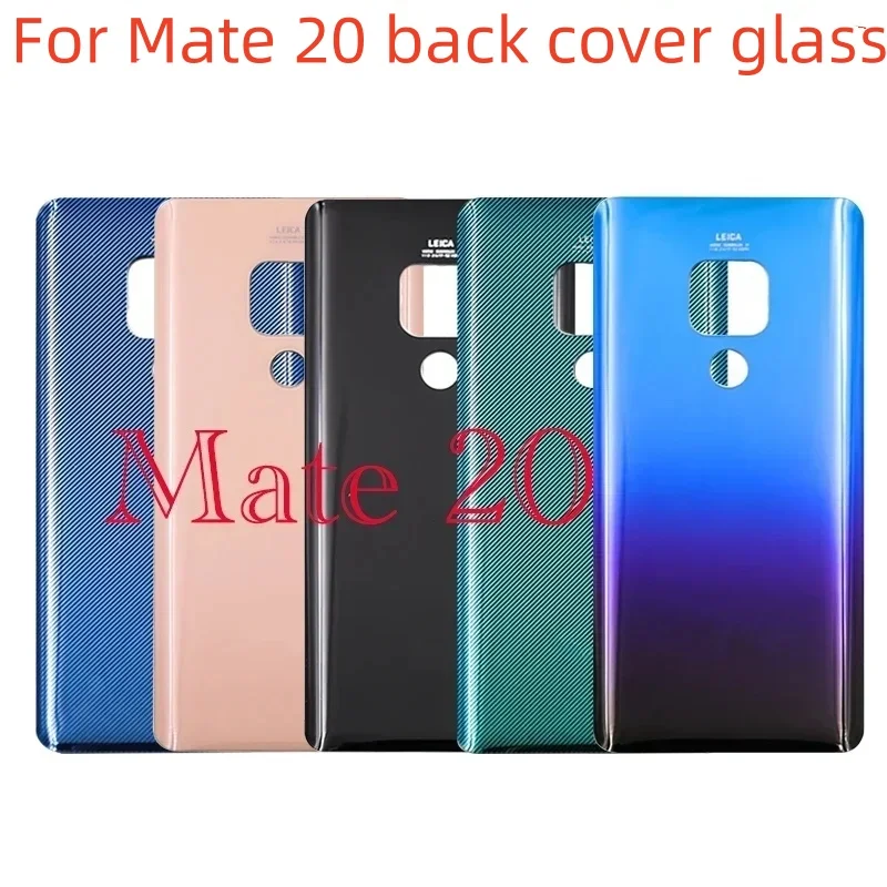 

Back cover glass For Huawei Mate 20 Back Cover Rear Housing Door Case s For Huawei Mate 20 Battery Cover Glass