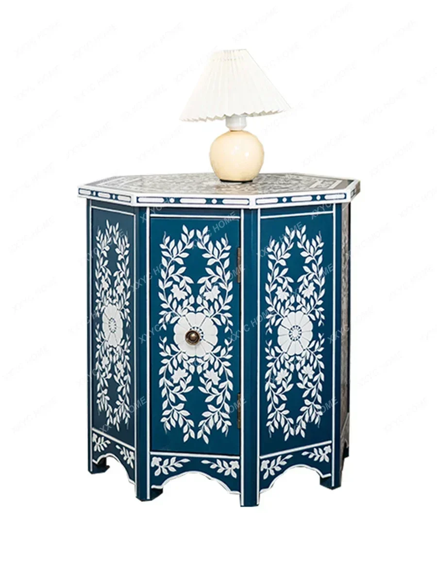 

Y1 Тибетский стиль Средневековый угловой стол для гостиной Диван Ретро приставной столик