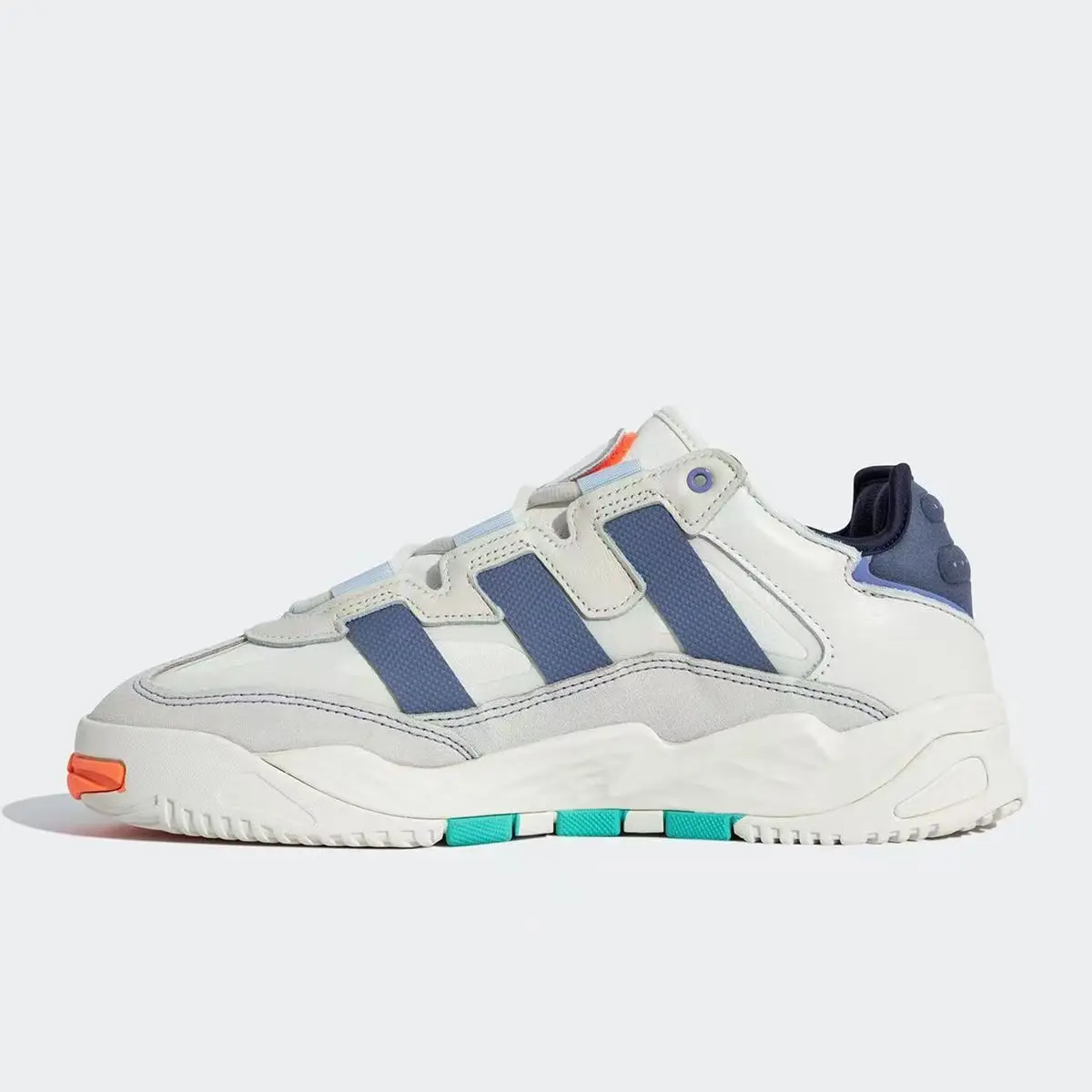 adidas Originals Niteball 1.0 Classic Sports Retro Non-slip Durable Mid-top Lifestyle Sneakers Unisex Sports Shoes ID4087