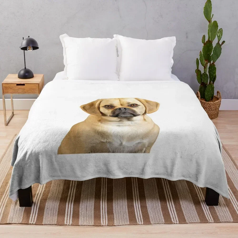 

Puggle Throw Blanket Fuzzy Plush Throw Blanket for Sofa Chair