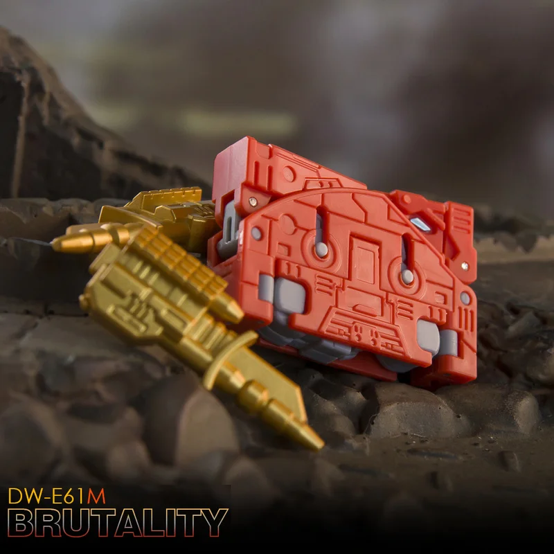 Transformación DR.WU DWE61M estegosaurus DWE62M CeratosaurusTiny cinta de dinosaurio modelo de acción a pequeña escala Robot juguetes regalo