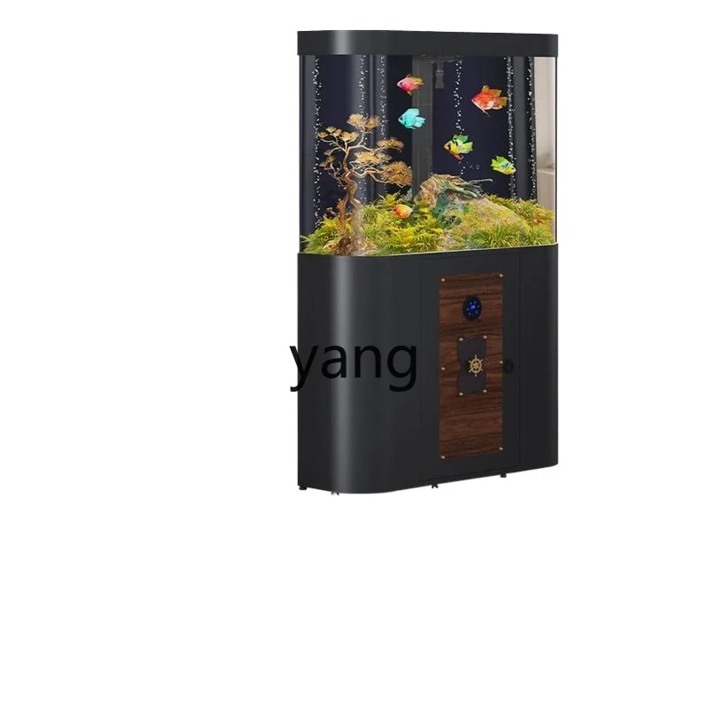 Lmm living room household floor acrylic medium-sized explosion-proof aquarium water-free bottom circulation filter