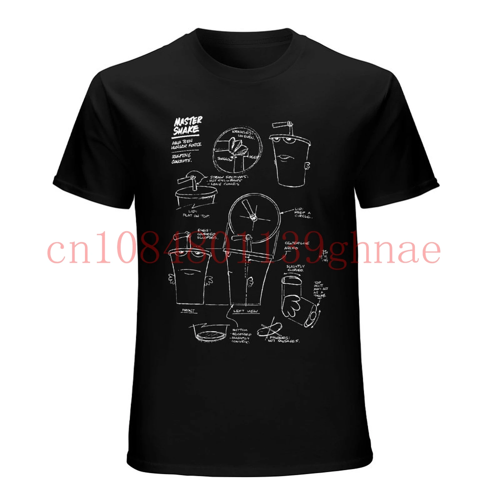 Awesome Aqua Teen Hunger Force Master Shake Sculptin Diagram shirt