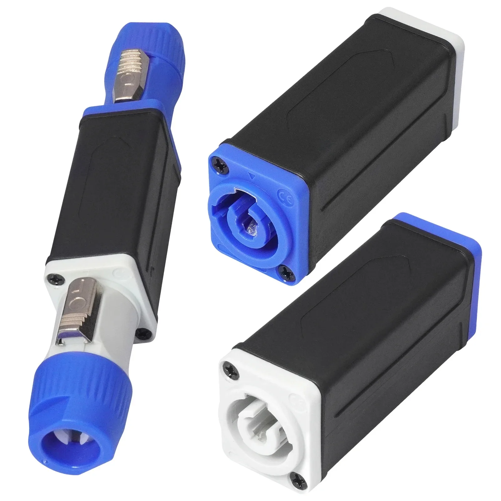 5/10PCS Powercon NAC3MPA NAC3FP Compatible Locking AC Coupler, Male Female Blue White Extension Connector for Pro Audio Speaker