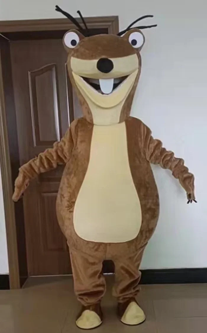 Adulto Cosplay Ice Age bradipo Sid personaggio dei cartoni animati costume mascotte compleanno Advertis Fancy Dress Party Costume Animal carnival