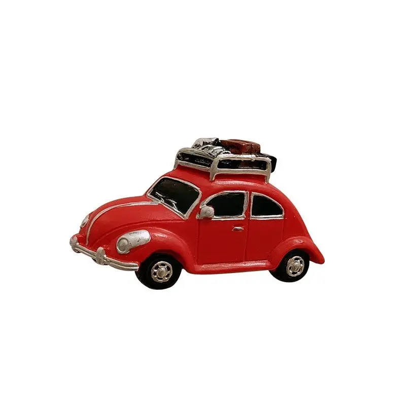 2pcs Car Clouds Creative Fridge Magnet Cartoon 3D Modeling Behicle Car Magnetic Paste Decoration Fridge Magnets Kitchen Accessor