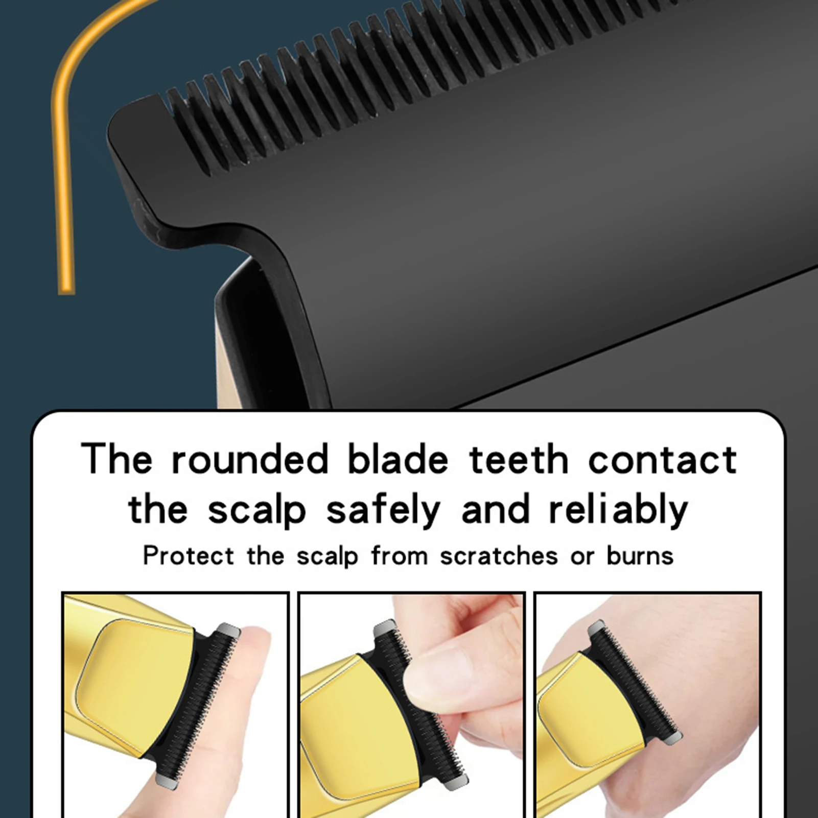 HIENA Cordless Hair Clipper Professional Electric Carving Hair Trimmer Set Barber Salon Hairdressing Cutting Shaver Beard Razors