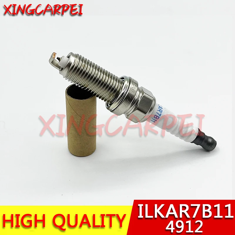 4pcs/lots ILKAR7B11 4912 Laser Iridium Spark Plug for Toyota AURIS AVENSIS COROLLA Prius RAV4 Yaris VERSO fit for Lexus CT 200h