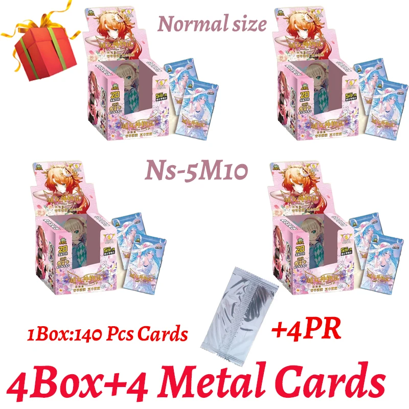 

2025 New Goddess Story Collection Card NS-5m10 Hobby Collection Card CCG Card Rare Genshin Doujin Waifu Card Kid Birthday Toys