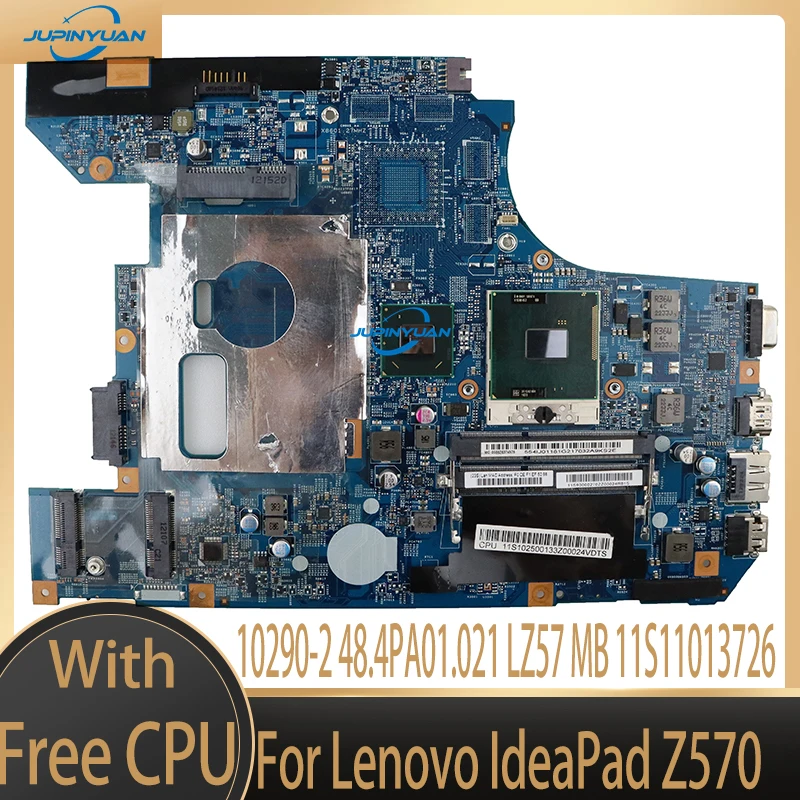 

10290-2 48.4PA01.021 LZ57 MB 11S11013726 For Lenovo IdeaPad Z570 PC Motherboard HM65 DDR3 With CPU