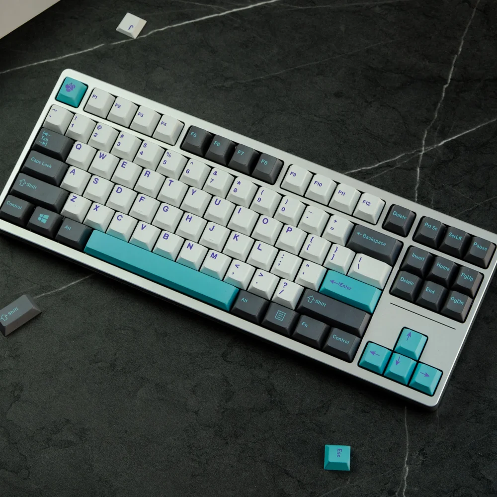 Keycap الارتفاع الأصلي مادة PBT، غطاء لوحة المفاتيح الميكانيكية التسامي