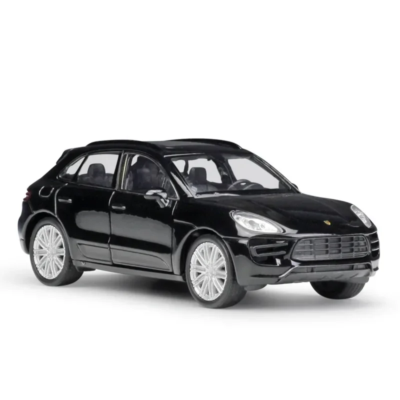 WELLY 1:36 Porsche Macan Turbo escala simulador coche SUV modelo coche Metal Diecast aleación coche de juguete para niños regalo B17