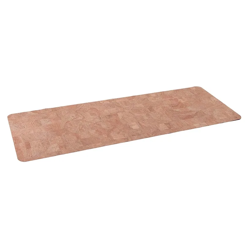 YTYIN Natural Rubber Mats Organic Eco Friendly Material Non Slip Sweat Absorbent Extra Long Foldable Cork Yoga Mat