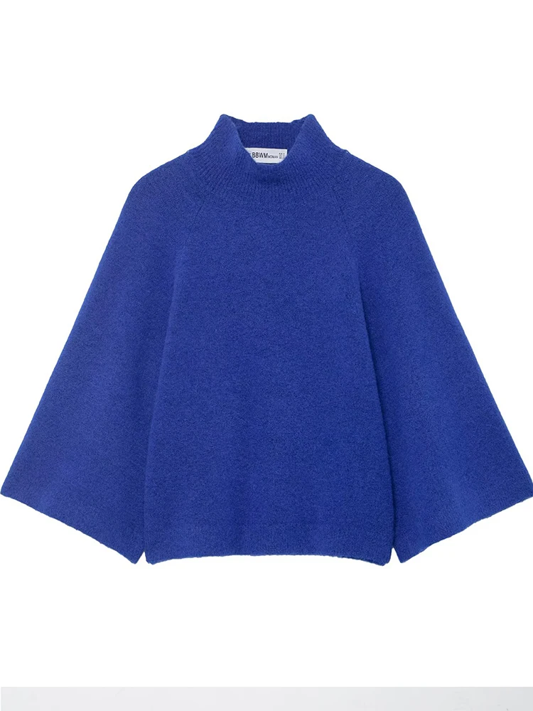 Women Cape Jacket 2025 Autumn New Fashion Bat Costume Loose Leisure Poncho Coat Elegant Hight Street Women Cloak ﻿