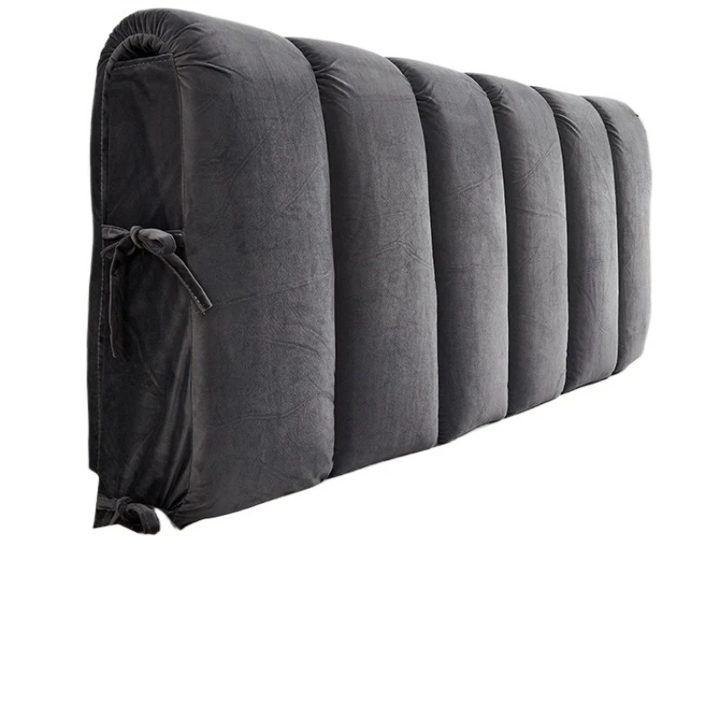 

Cream wind bedside cushion soft bag backrest headboard cover cover children's pillow anti-collision simple and modern