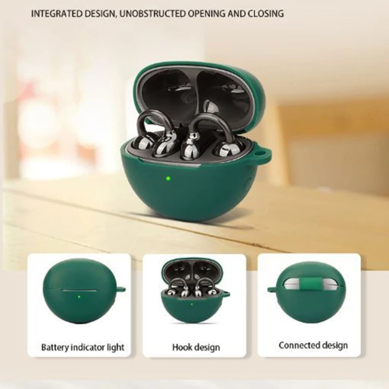 Nghe Nhét Không Dây Nắp Bảo Vệ Chụp Dành Cho FreeClip Vỏ Silicon Chống Trầy Xước Chống Nước Linh Hoạt Da Nhà Ở