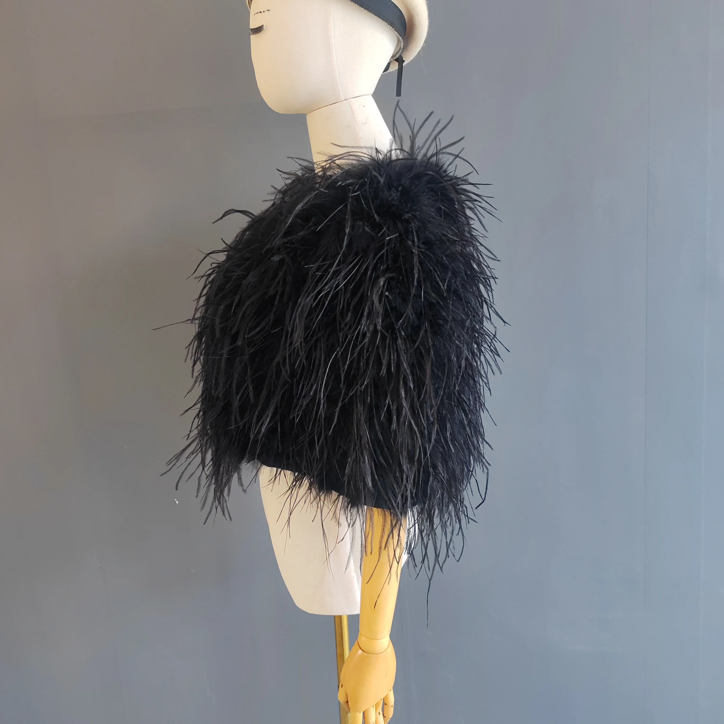 Lüks Kürklü Devekuşu Tüyü Ceke - Street Fashion High End incelemesi ve fiyatı
