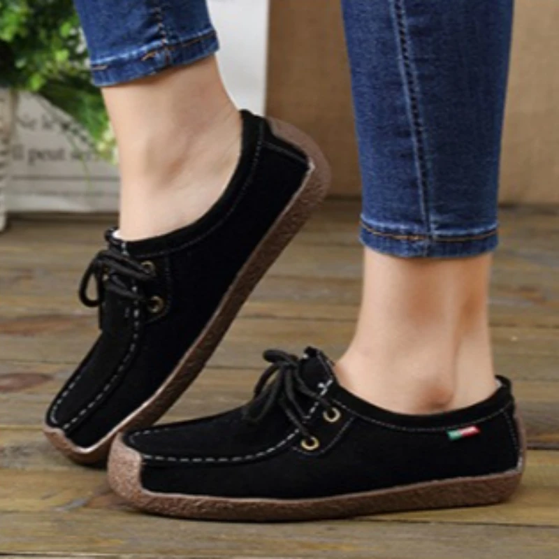 Nuevos zapatos informales versátiles a la moda, zapatillas ligeras y transpirables para caminar al aire libre, zapatos antideslizantes cómodos para mujer