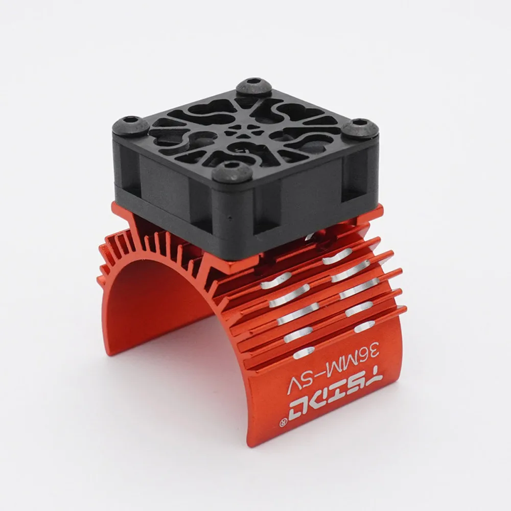 RC Auto Onderdelen 30MM 36MM-SV 36MM-EV 40-42MM Dubbele Koelventilatoren Heatsink voor Hobbywing Traxxas Axiale Redcat Wltoys RC Auto Motor