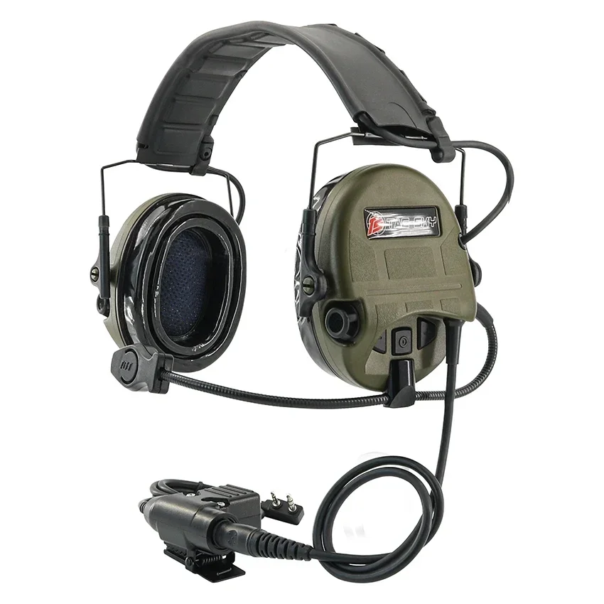 TAC-SKY Headset taktis SORDN headphone berburu, perlindungan telinga elektronik ditingkatkan dan pengurang kebisingan SORDINUltra menembak