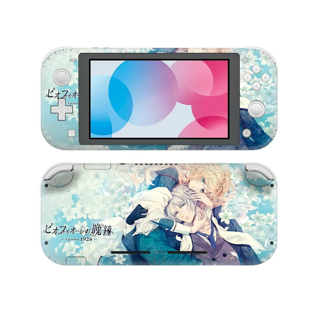 Pio Fiore no Banshou NintendoSwitch Skin Sticker Decal Cover For Nintendo Switch Lite Protector Nintend Switch Lite Skins