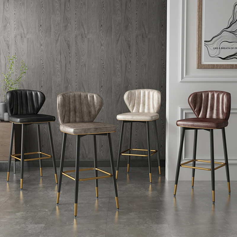 Furniture Factory Counter Stools Modern Design High Bar Stool Chairs