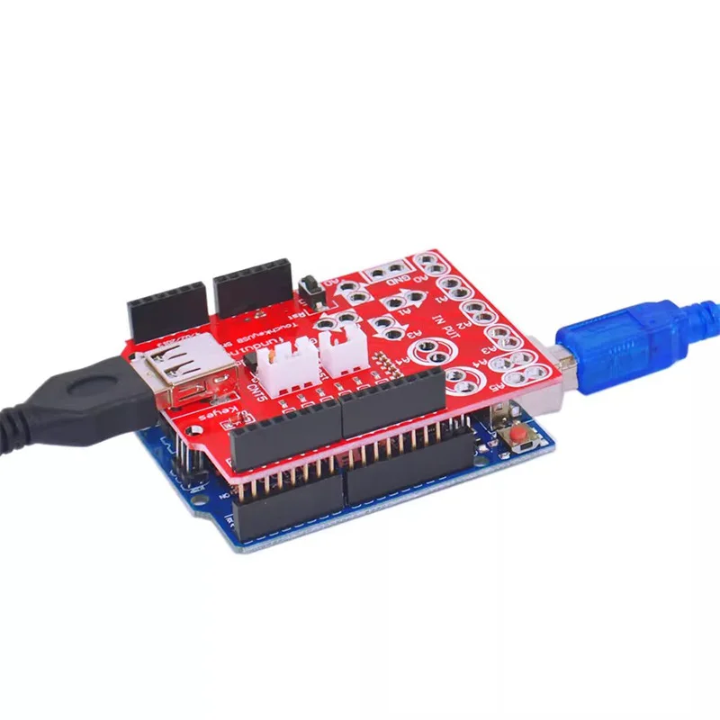 Placa USB con teclas táctiles, módulo de expansión de teclado táctil analógico MAKEY, compatible con Arduino, pedido mínimo de 3 piezas