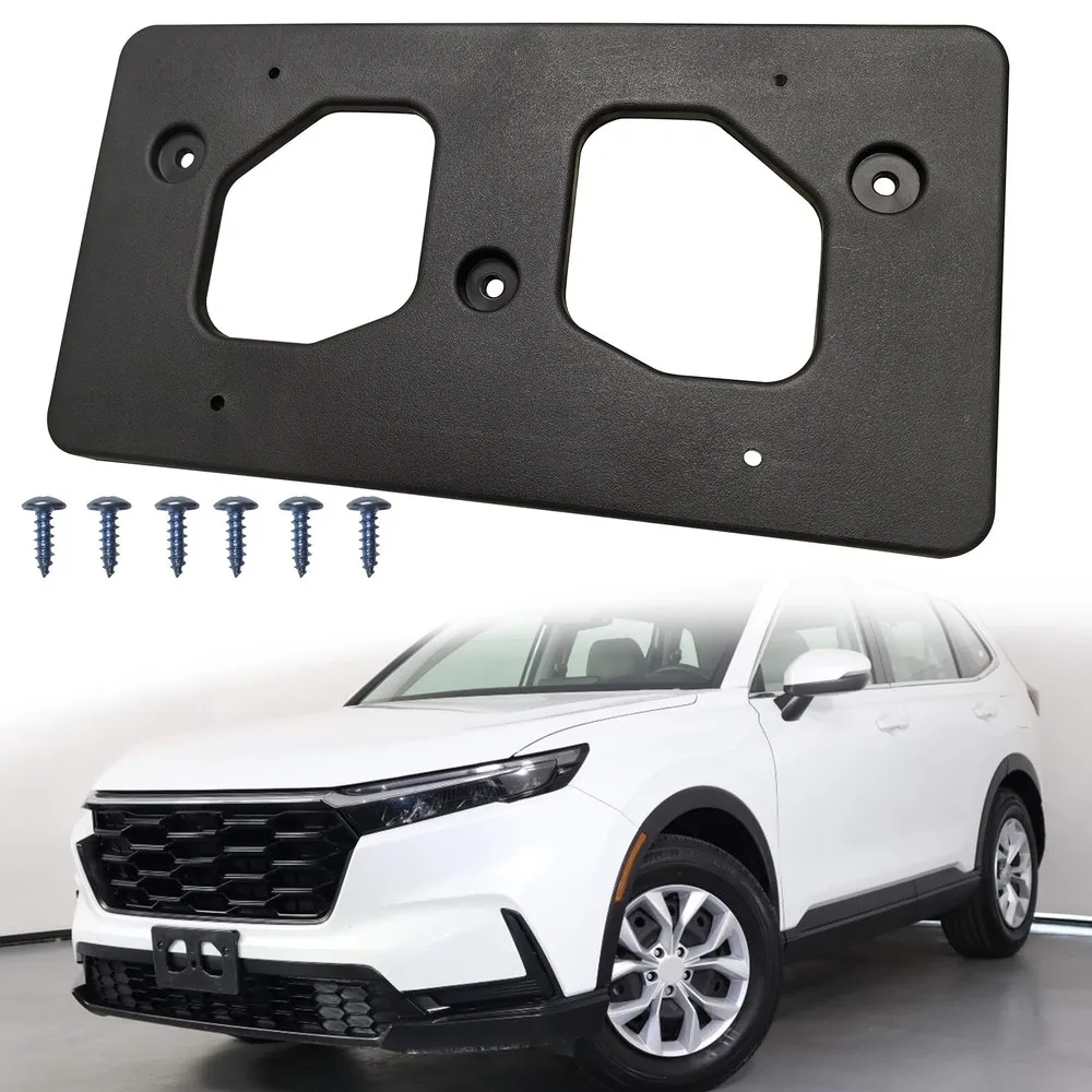 

For Honda CR-V 2023 2024 2025 Front License Plate Frame Holder Mount Bracket