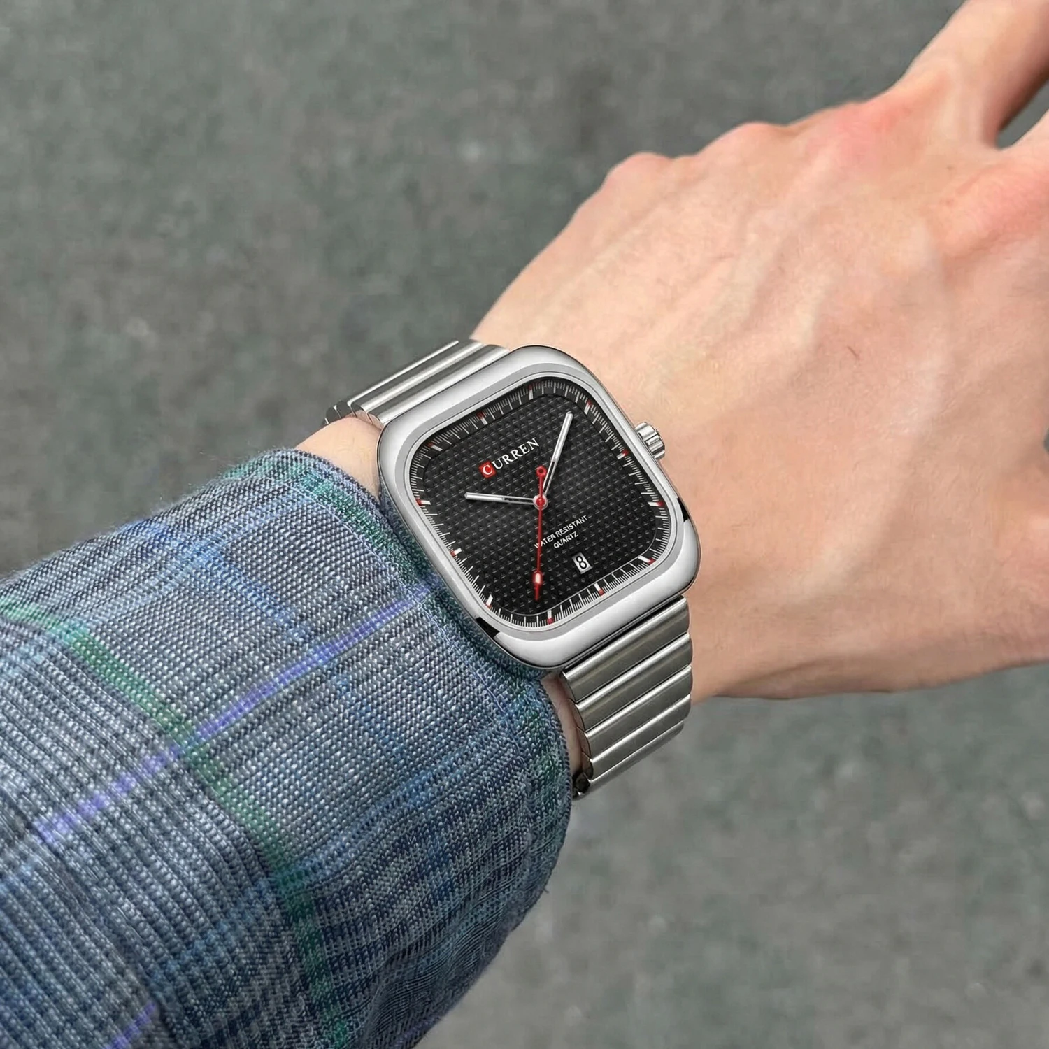 2026 New High-Quality Men's Quartz Watch, Luxury Trendy Men's Premium Watch, Suitable for Boys