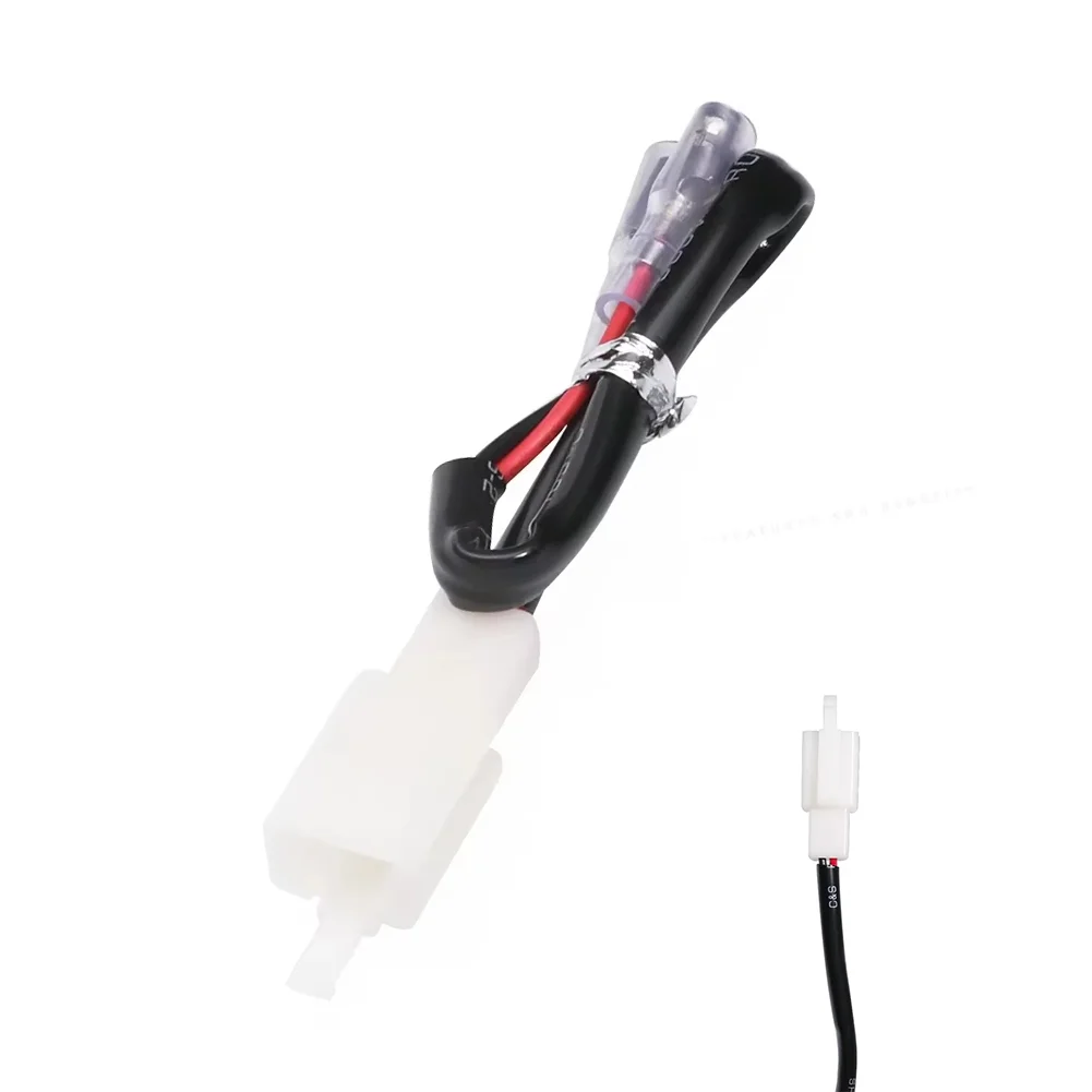 دراجة نارية 3 دبوس الأسلاك تسخير موصل لكاواساكي Z125 Z250 Z300 Z400 لوحة ترخيص ضوء سهلة التركيب