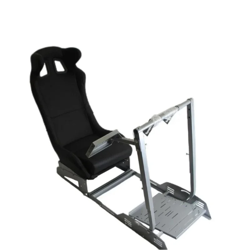Bucket racing seat, racing emulator cockpit virtual reality simulation
