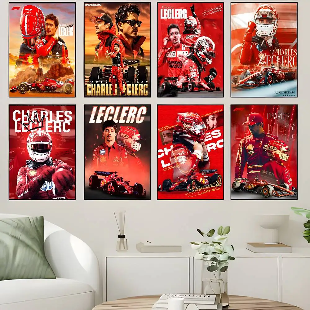 C-charles A-Alexander Racing Albon Leclerc Anime DIY Sticky 