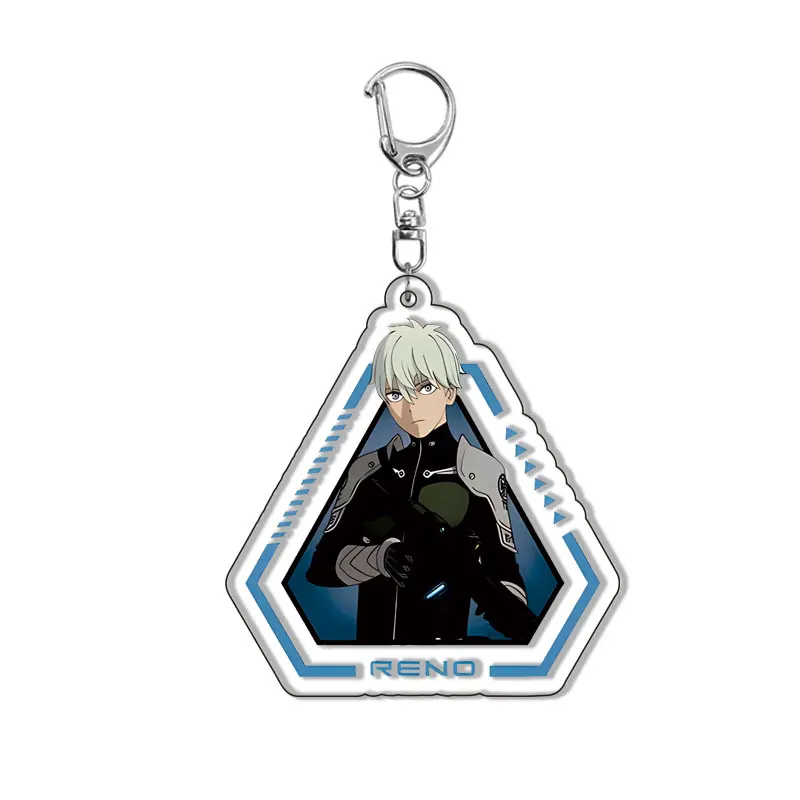 The TV Animation Kaiju No8 Monster 8 Anime Keychain For Kafka Hibino Reno Ichikawa Kikoru Shinomiya