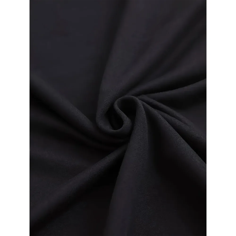 تي شيرت نسائي كاجوال برقبة دائرية، "Pray It Pray It Get Through It" اقتباس وحروف زهرية، أبيض، فضفاض