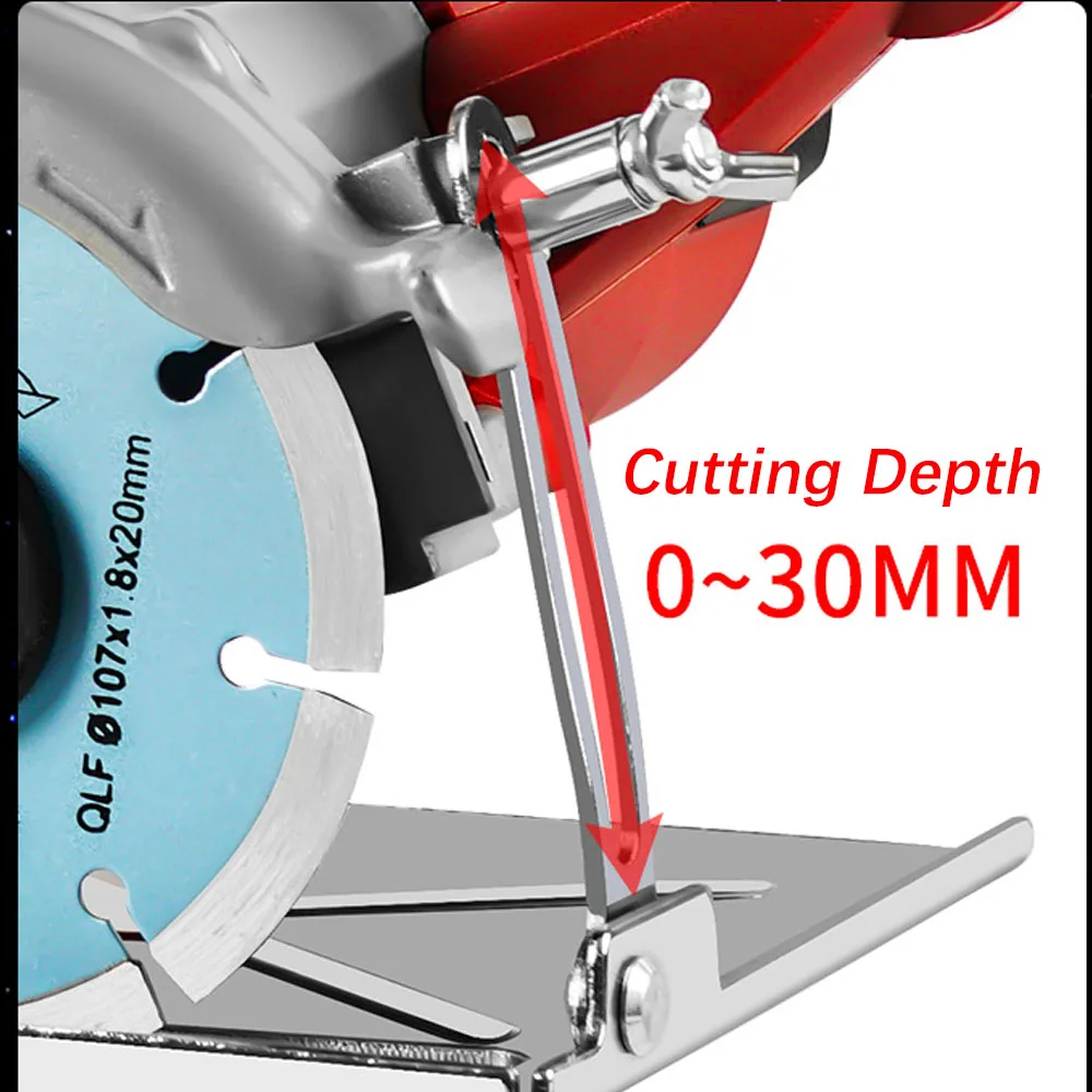 220V Electric Cutting Machine High Power Multifunctional Ceramic Tile Stone Metal Cutter Marble Machine Woodworking Chainsaw