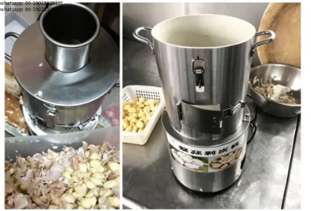 110v 220v Electric Garlic Peeling Machine Commercial Stainless Steel Fast Effortless Peeler Machine