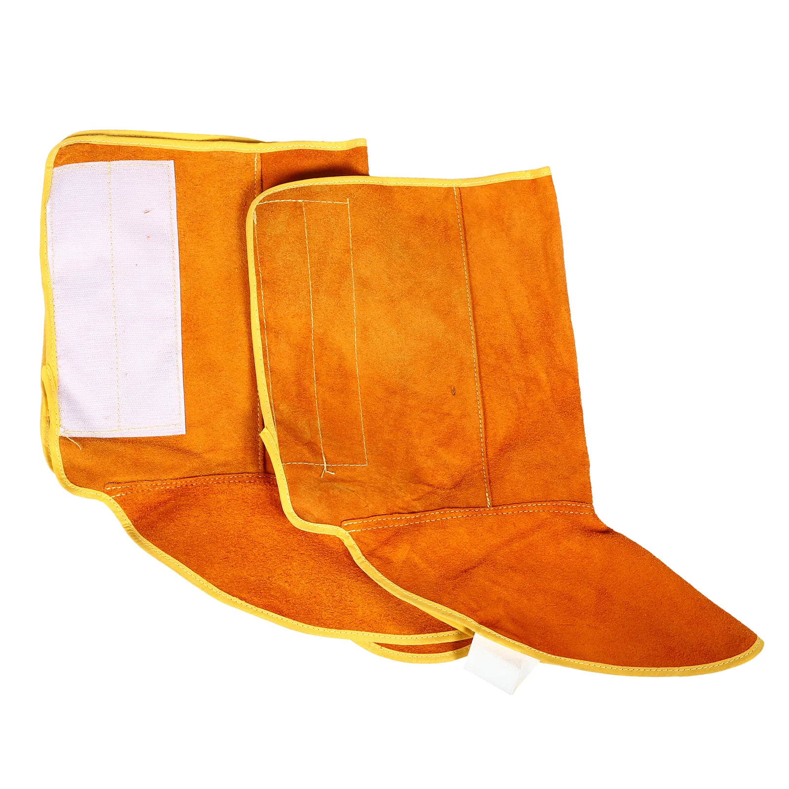 

1Pair Welding Foot Protective Cover Heavy Duty Shoe Cover Burn Abrasion Resistant for Welding Farming Oilfield Mining Sites