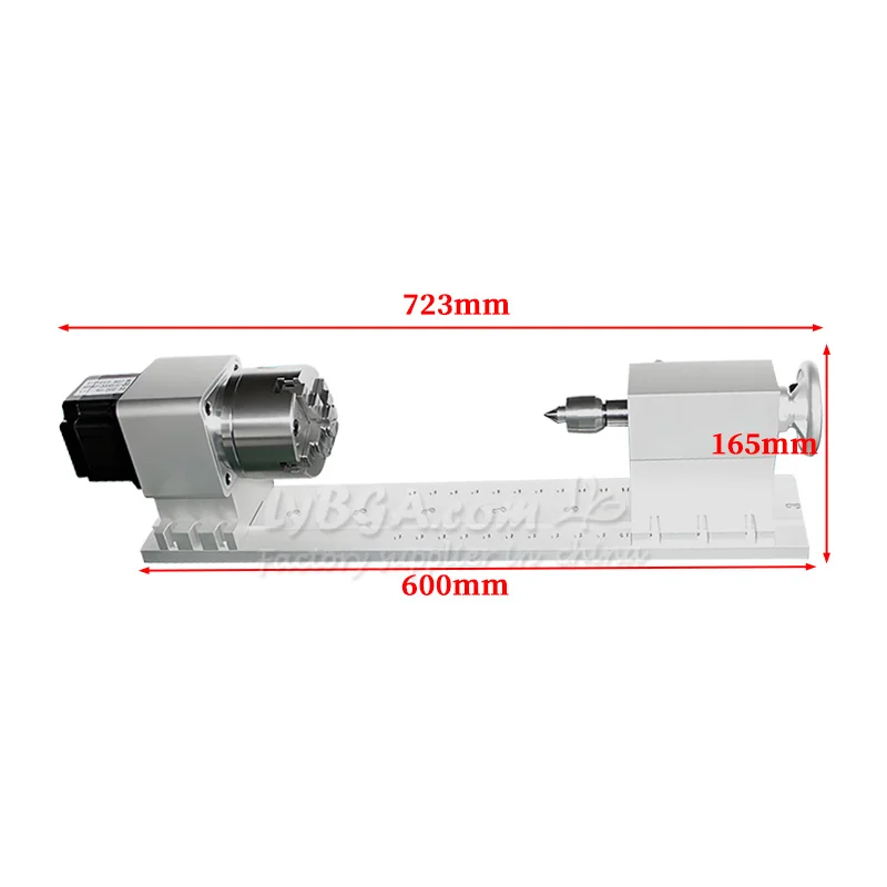 

Планетарный редуктор, 4-я ось, 115 мм, высота центра H90-10-100A, поворотная ось, 3-кулачковый патрон, индексирующая головка 100 мм для гравировального станка