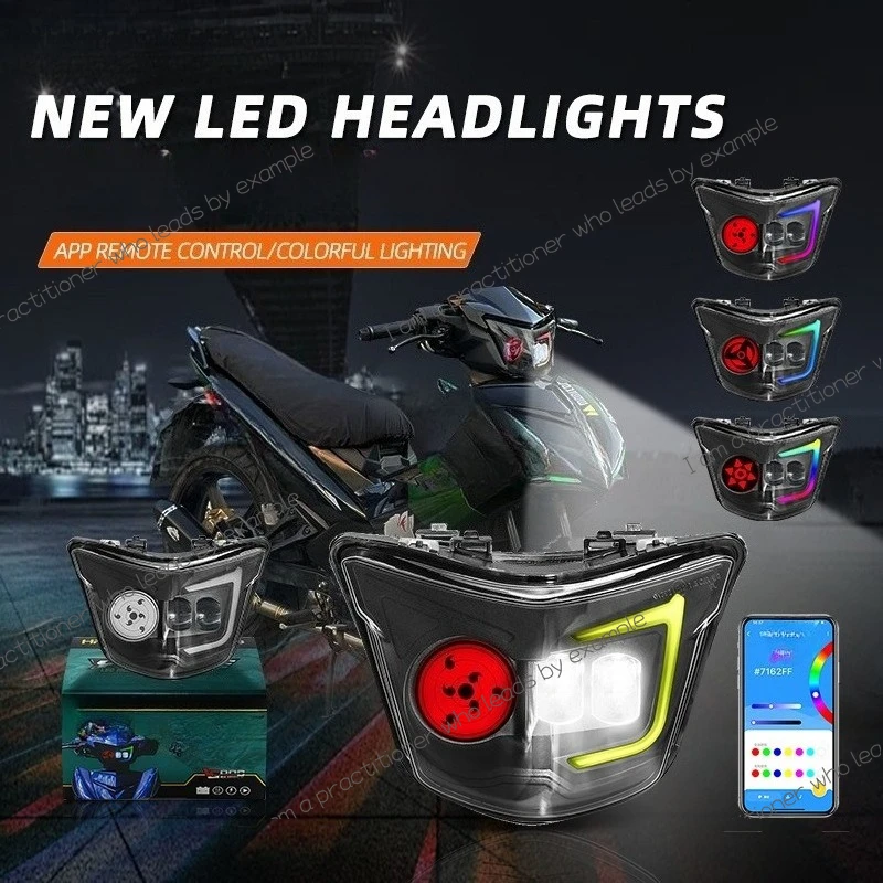 

Motorcycle Applicable To Maha Y15ZR V1 Headlight LED Headlight Lens Headlight