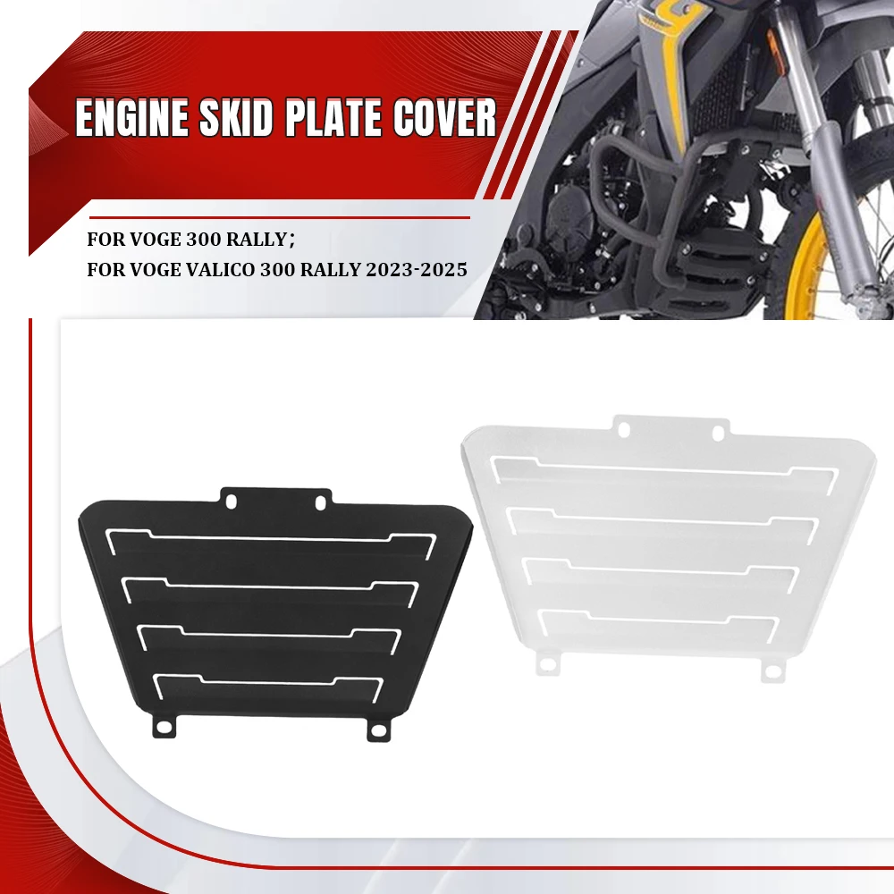 

Engine Skid Plate Cover For LONCIN VOGE 300 Rally Front Engine Skidplate Guard Aluminum For Voge Valico 300 Rally 2023 2024 2025