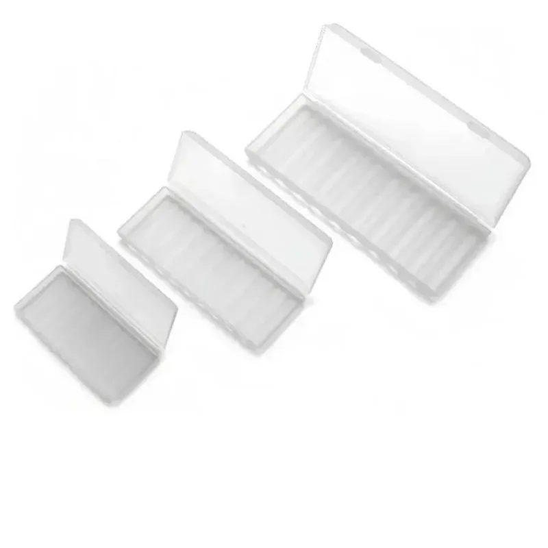 3 Sizes Wave Shape Cable Storage Box Set Plastic Dustproof Wire Organizer Holder Desktop Cord Case for Home Office Drawer Use