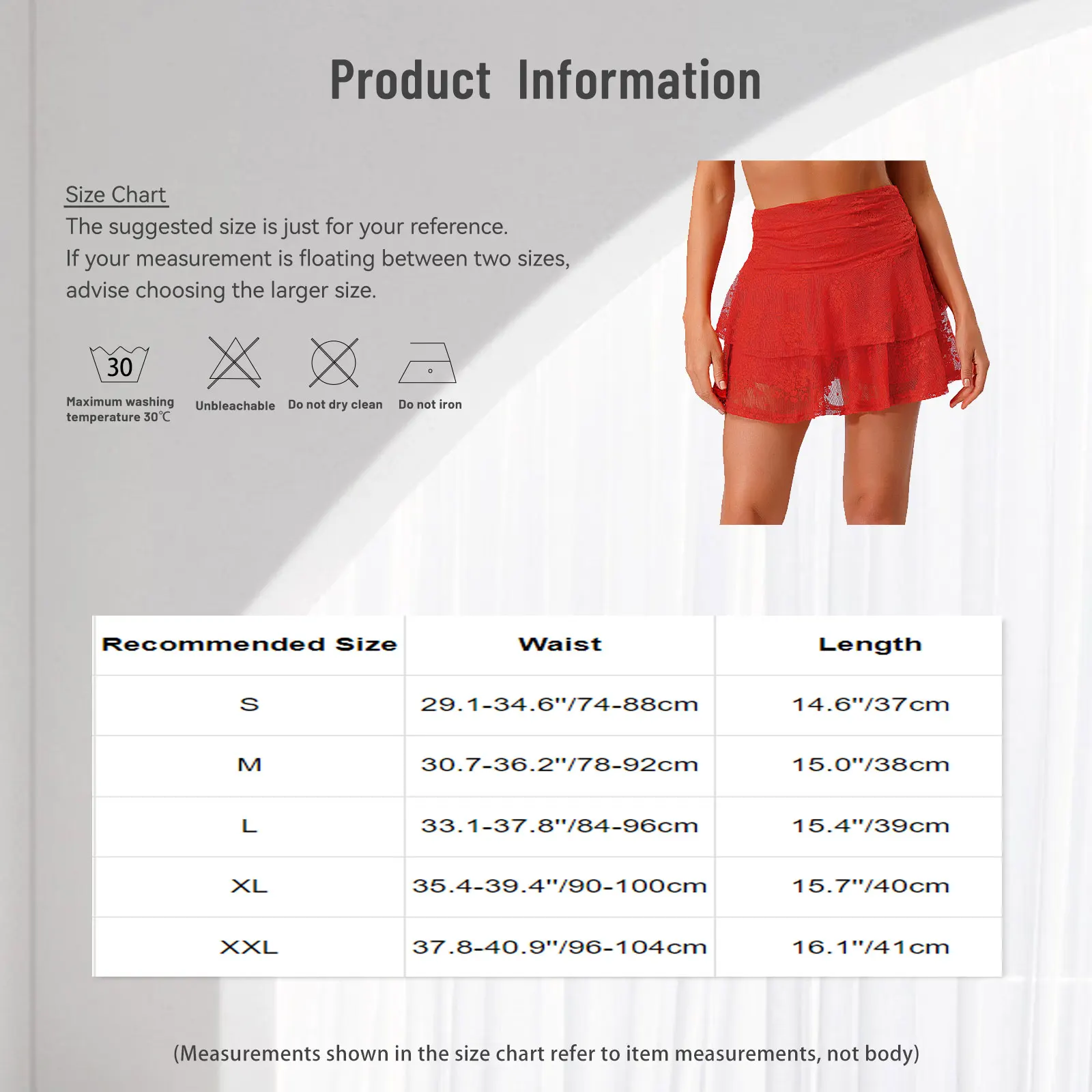 

Women Sweet Floral Lace Tiered Miniskirt Ruched Ruffled Layered Culottes Stylish Side Zipper Skorts Skirt Daily Party Streetwear