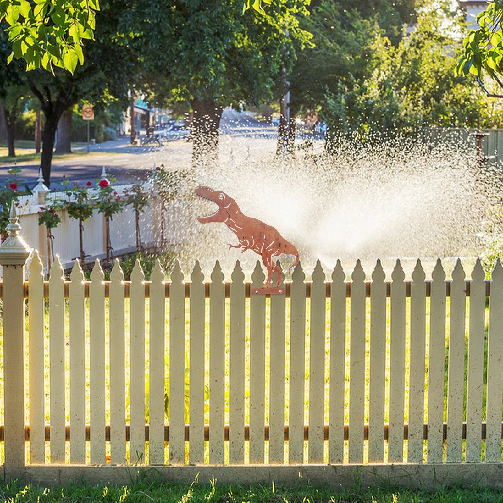 

Dinosaur Decorations Statue Garden Stakes Birthday Figures Outdoor Durability Versatile Decoration Statues Animal