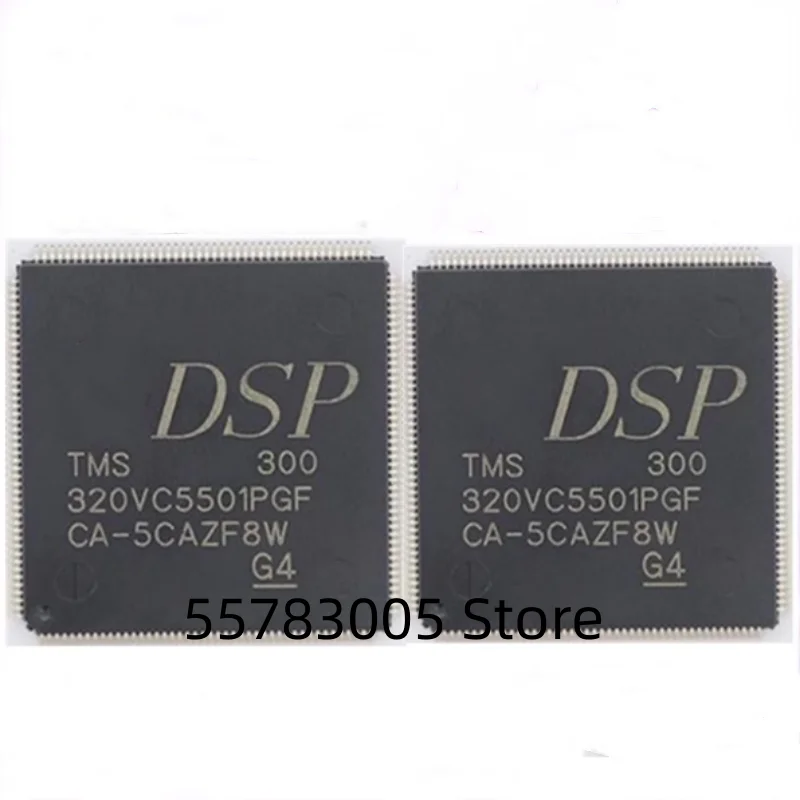 3PCS New TMS320VC5501PGF300  TMS320VC5501PGF  QFP176 Digital Signal Processor Chip IC