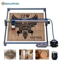 SCULPFUN S30 Ultra 22W Laser Engraver with Automatic Air Assist 600 X600mm Engraving Area Laser Engraver for Wood Metal Laser