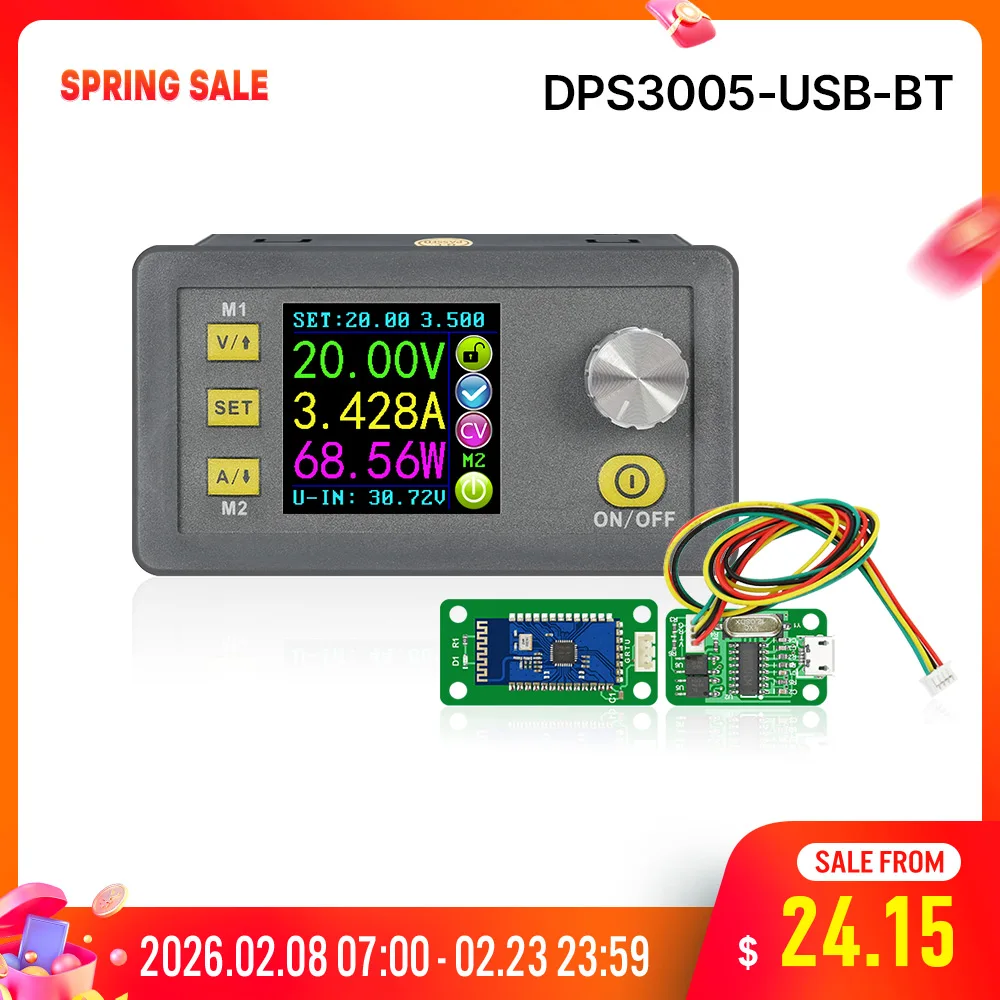DPS3005 30V 5A Power Supply Module with LCD