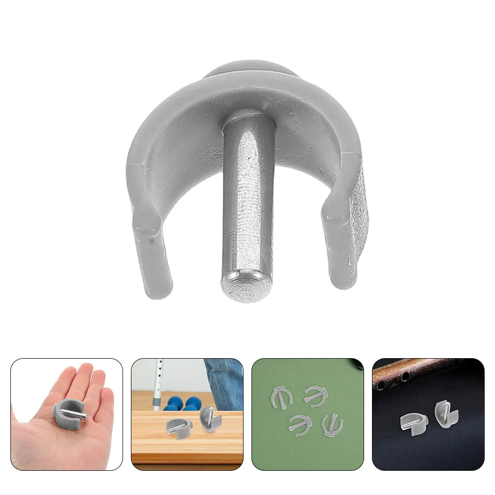 

Replacement Pin Locks for Canes 4 Pcs C Shape Clamp Hiking Pole Accessories Walking Stick Steel Latch Durable