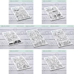 AliliArts Animal Friends Metal Cutting Dies and stamp Scrapbook paper craft knife mould blade punch stencils dies 2022
