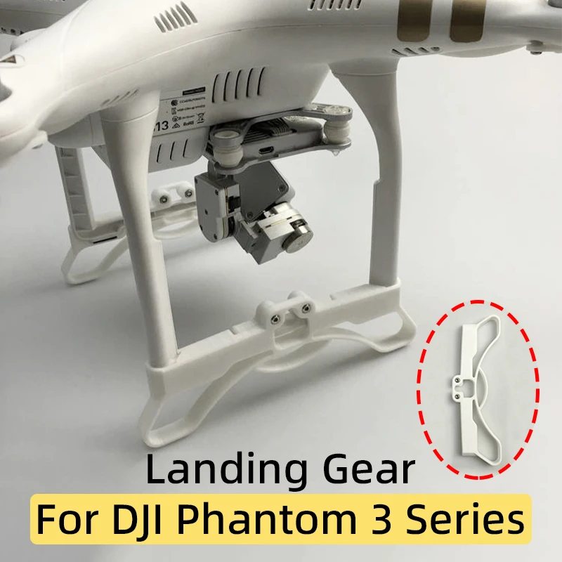 For DJI Phantom 3A/3P/3S/SE/4K Drone All Series Drone Landing Gear Gimbal Camera Lens Heighten Protective Bracket Accessories